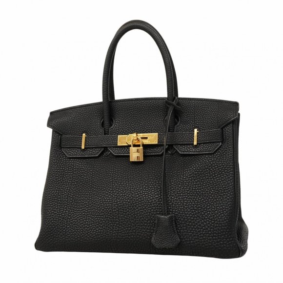 Hermes Hermès Birkin 30 Togo Black Handbag (G Stamp) for Women - Picture 1 of 15